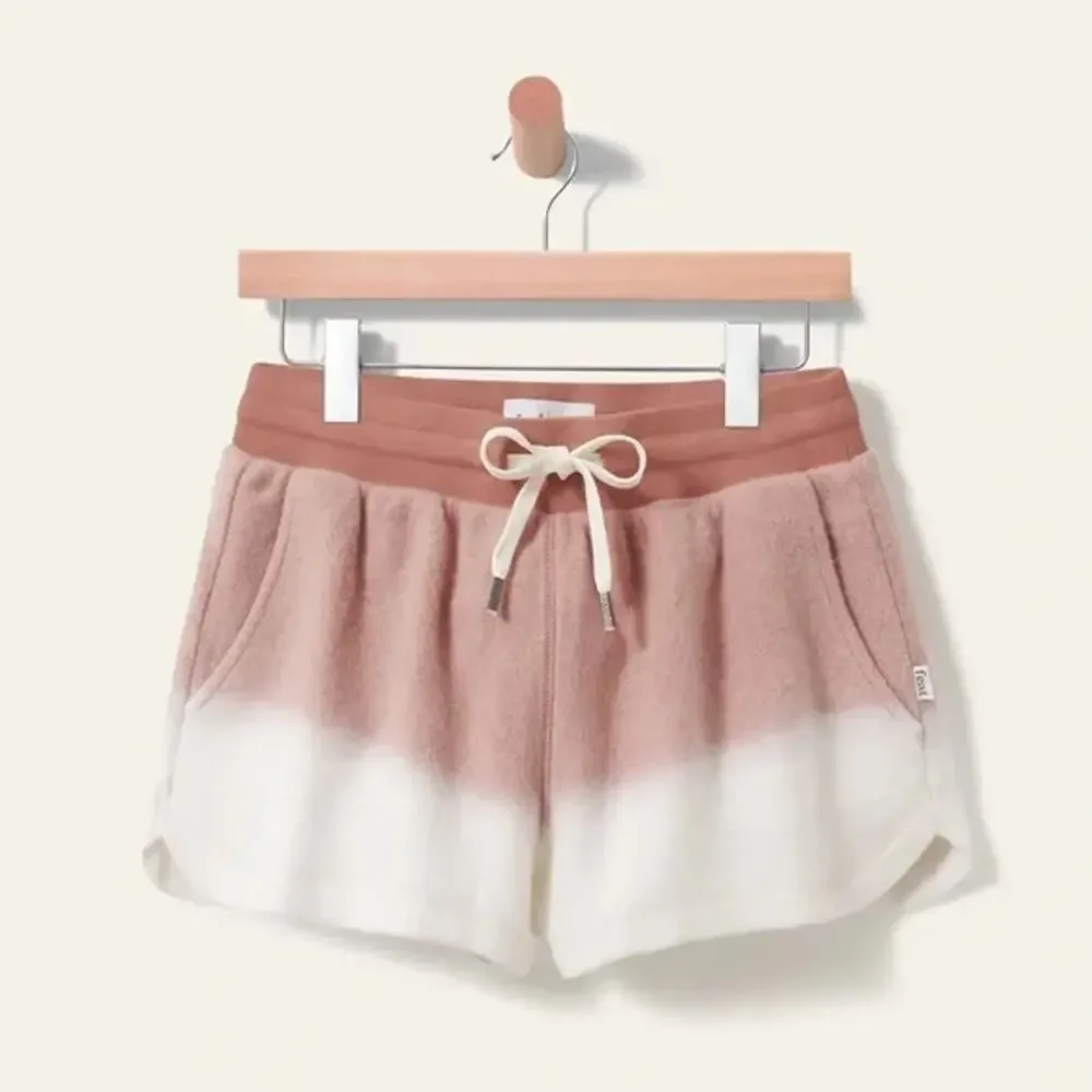 Helen Owen x Feat BlanketBlend Shorts Dip Dye Coral Size Medium